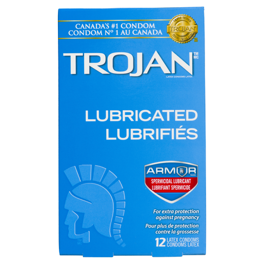 TROJAN CLASS COND SPERMICIDE 12