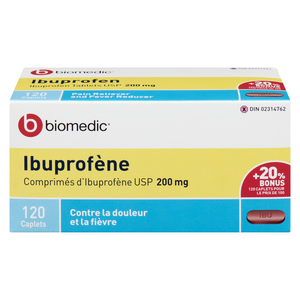 BIOMEDIC IBUP 200MG CA100+20