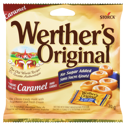 WERTHERS ORIG BONB S/SUCRE 70G