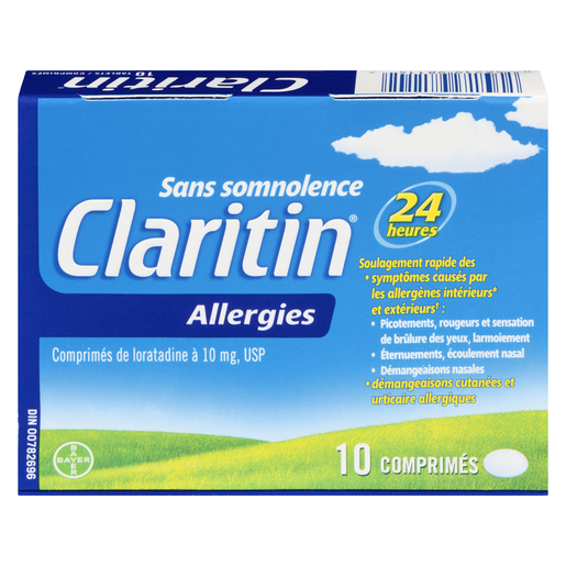 CLARITIN 10MG ALLERG S/SOMN  CO10