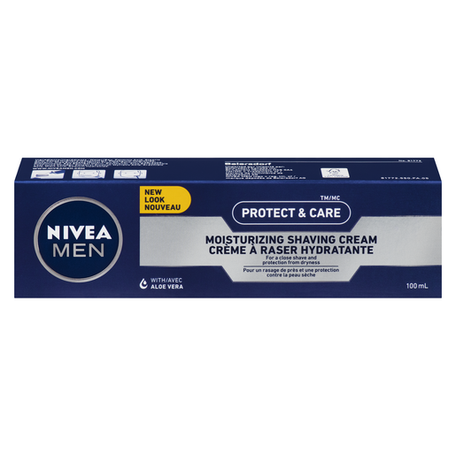 NIVEA MEN PROT/C CR/RASER ALOE 100ML