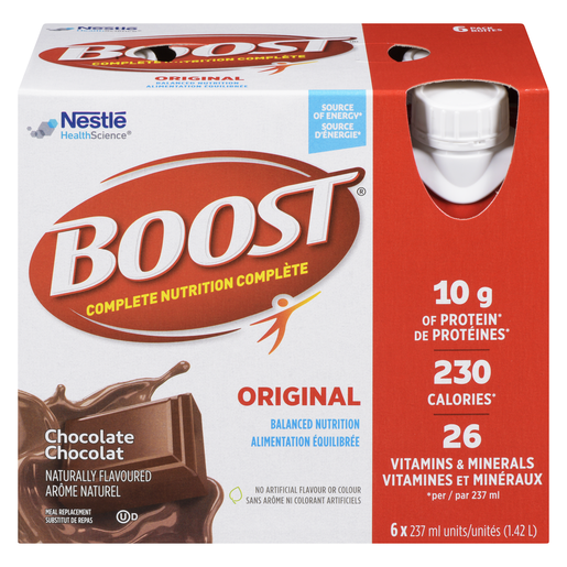 BOOST STD CHOC 6X237ML