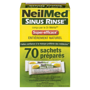 NEILMED SINUS RINCE EFF SAC 70