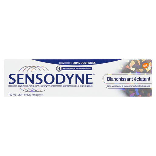 SENSODYNE DENT BLANCH ECLAT 100ML