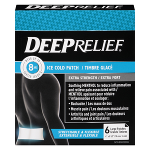 DEEP RELIEF TIMB GLACE EXT/FORT 6
