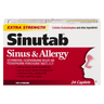 SINUTAB SIN ALLERG X/F CA24