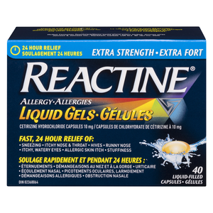 REACTINE X/F LIQ/GEL 40