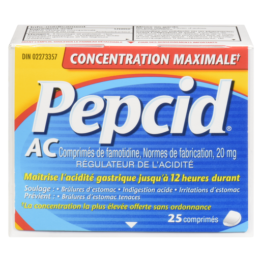 PEPCID CONC/MAX 20MG  CO 25