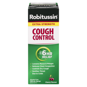 ROBITUSSIN SIR CONT TX X/F CERISE 100ML