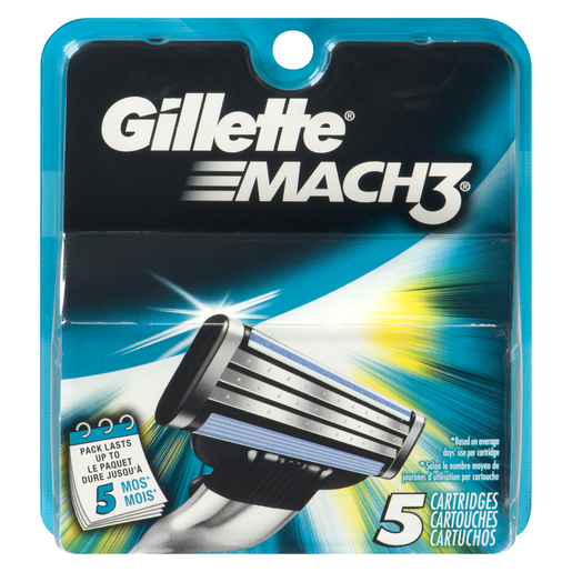 GILLETTE MACH3 LAMES 5       1