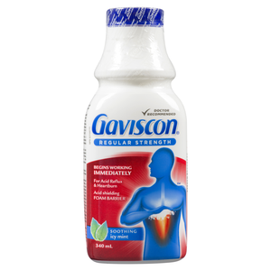 GAVISCON MENT GLC LIQ 340ML