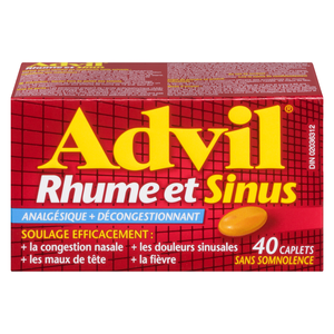 ADVIL RH/SIN S/S CAPT 40