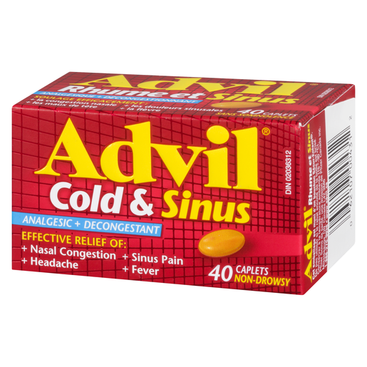 ADVIL RH/SIN CA 40