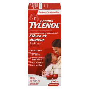 TYLENOL 160MG ENF CERISE 100ML