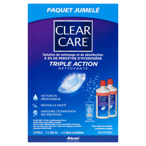 CLEAR CARE EMB DUO     2X360ML