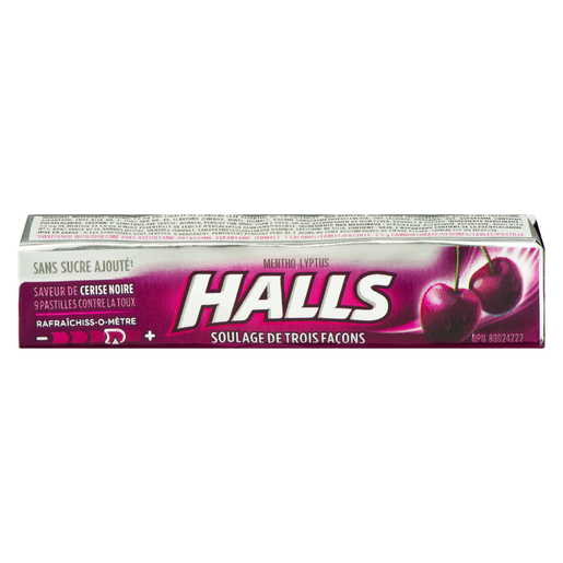 HALLS PAST CERISE NR S/SUCRE 9