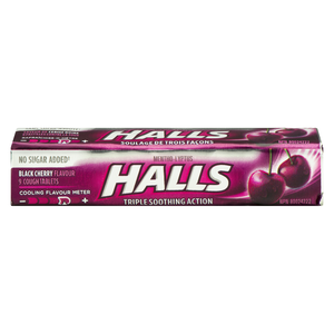 HALLS PAST CERISE NR S/SUCRE 9