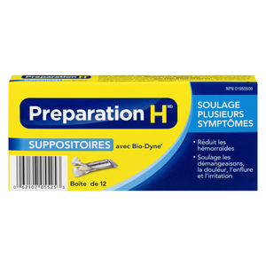 PREPARATION H  SUPP 12