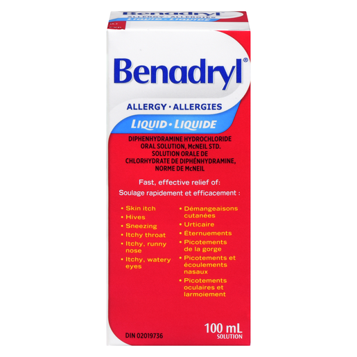 BENADRYL ELIXIR          100ML