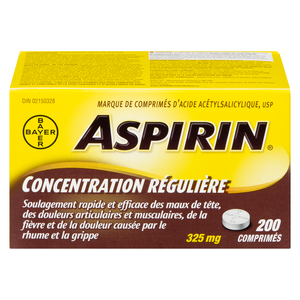 ASPIRIN 325MG         CO 200