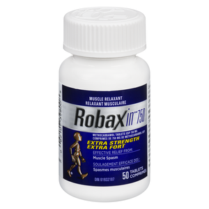ROBAXIN 750 RELAX MUSC EXT/FORT CO 50