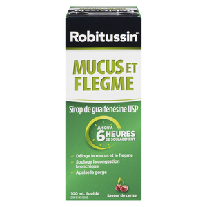 ROBITUSSIN SIR MUCUS CERISE 100ML