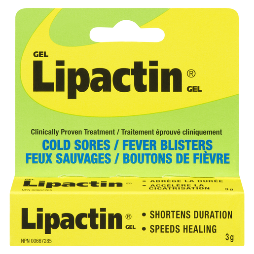 LIPACTIN GEL FEUX SAUVAGES 3G