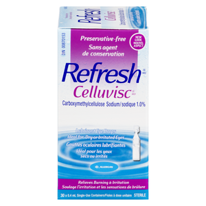 REFRESH CELLUVISC GTTS OCULAIRES30X0.4ML