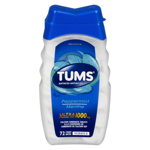 TUMS ULTRA MENTHE 72