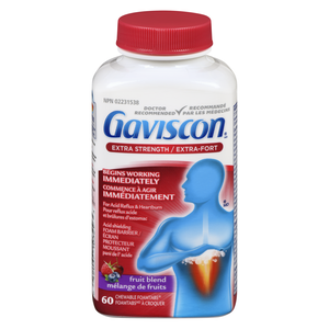 GAVISCON X/F FRUITS CO 60