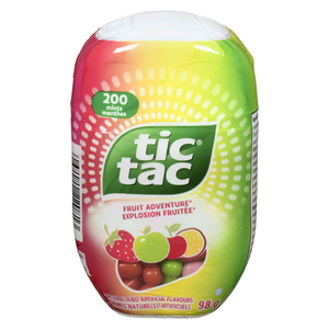 TIC TAC AVENTURE FRUITS 98G