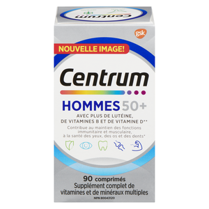 CENTRUM HOMMES 50+       CO 90