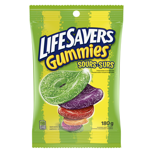 LIFESAVERS SAC GUM SURS 180G