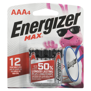 ENERGIZER MAX AAA E92BP4  4