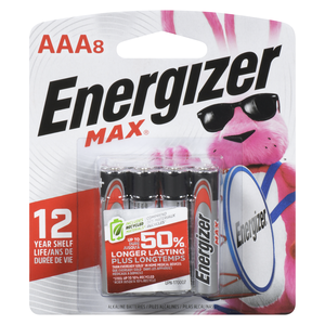 ENERGIZER MAX AAA E92MP8   8