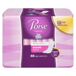 POISE SERV ABS MAX REG 48