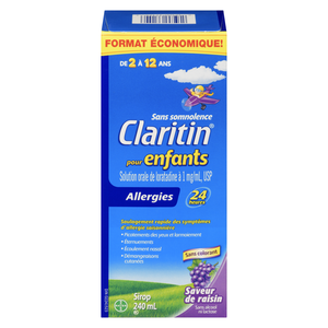 CLARITIN SIR ENF RAISIN  240ML