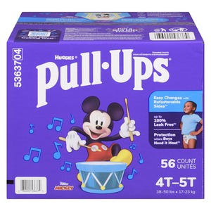 HUGGIES P-UP GARCON 4T-5T 56