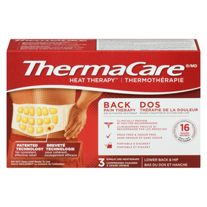 THERMACARE COMPR CHAUDE B/DOS HANCHE 3