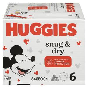 HUGGIES SNUG&DRY GIGA JR T6 54