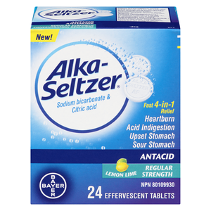 ALKA-SELTZER A/ACIDE CIT/VERT CO 24