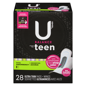 U by Kotex Clean & Secure Panty Liners, Light Absorbency, Extra Coverage,  80 Count - 80 ea