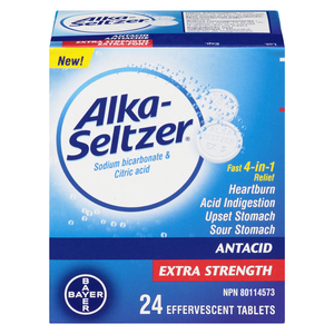 ALKA-SELTZER A/ACIDE X/F  CO 24