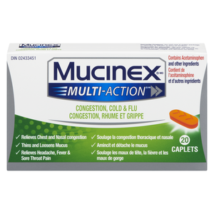 MUCINEX MLT ACT RH&SIN CO 20