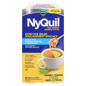 NYQ/DAYQUIL RH/GR REMEDE CHAUD 8