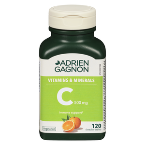 A GAGNON VIT C 500MG CROQ ORA CO120