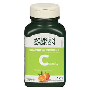 A GAGNON VIT C 500MG CROQ ORA CO120