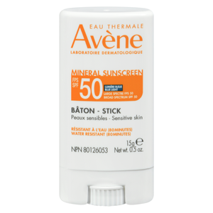 AVENE STICK SOLAIRE MINERAL 15G