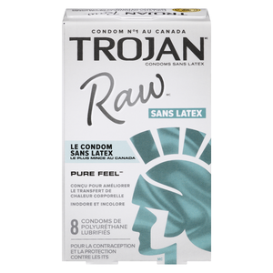 TROJAN RAW COND S/LATEX 8