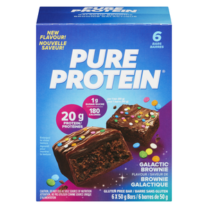 PURE PROT GALAC BROWNIES 6X50G